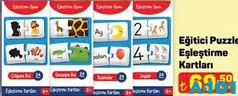 EĞİTİCİ PUZZLE EŞLEŞTİRME KARTLARI